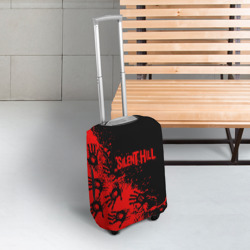 Чехол для чемодана 3D Silent hill logo game pattern steel - фото 2