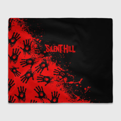 Плед 3D Silent hill logo game pattern steel