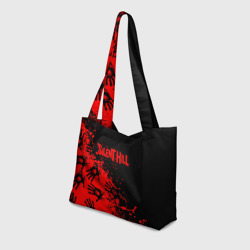 Пляжная сумка 3D Silent hill logo game pattern steel - фото 2