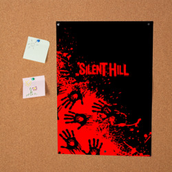 Постер Silent hill logo game pattern steel - фото 2