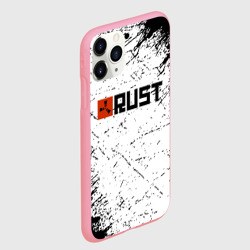 Чехол для iPhone 11 Pro Max матовый RUST брызги красок - фото 2