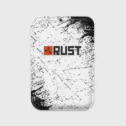 Картхолдер Magsafe магнитный RUST брызги красок