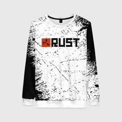 Женский свитшот 3D RUST брызги красок