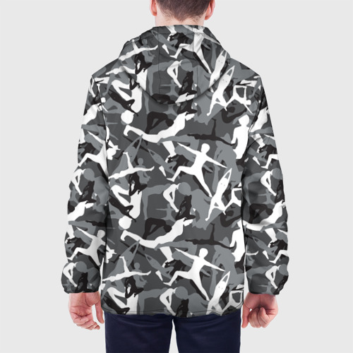 Мужская куртка 3D Гимнастика - камуфляж, цвет 3D печать - фото 5
