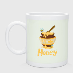 Кружка керамическая Медовый горшочек honey