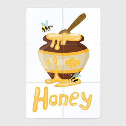 Магнитный плакат 2Х3 Медовый горшочек honey