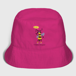 Женская панама хлопок Пчёлка-музыкант серия: весёлые пчёлки
