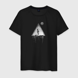 Цифровой лес – Мужская футболка хлопок с принтом купить со скидкой в -20%