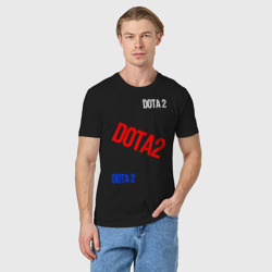 Мужская футболка хлопок Dota 2 любитель - фото 2