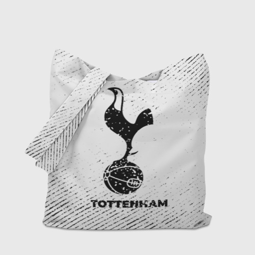 Шоппер 3D Tottenham с потертостями на светлом фоне - фото 4