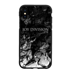 Чехол для iPhone XS Max матовый Joy Division black graphite