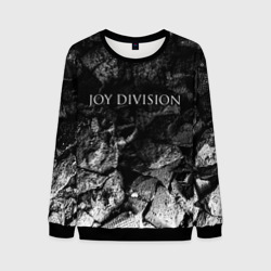 Мужской свитшот 3D Joy Division black graphite