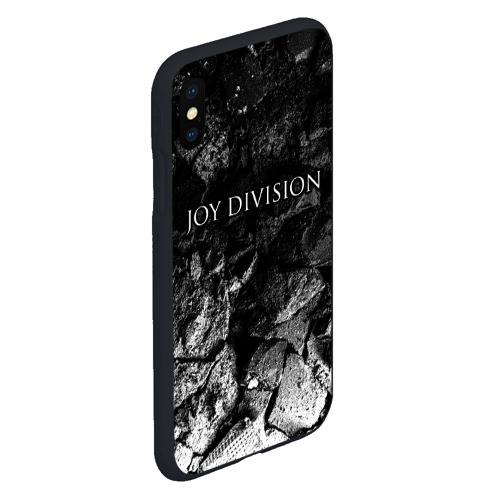 Чехол для iPhone XS Max матовый Joy Division black graphite - фото 3