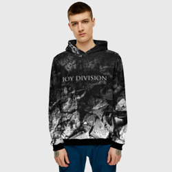 Мужская толстовка 3D Joy Division black graphite - фото 2