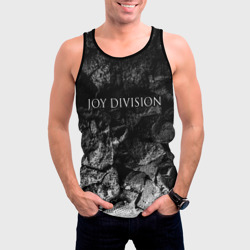 Мужская майка 3D Joy Division black graphite - фото 2