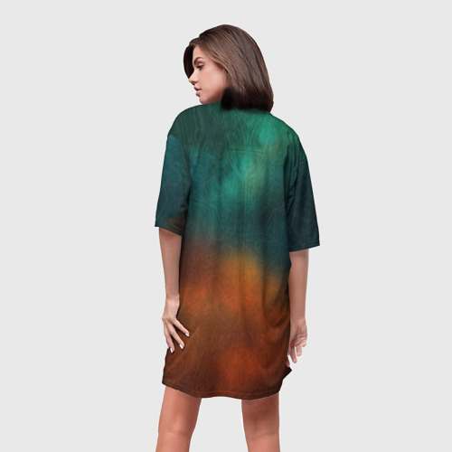 Платье-футболка 3D Чумной доктор в цилиндре , цвет 3D печать - фото 4