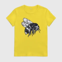 Женская футболка хлопок Bee