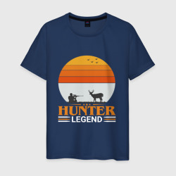 Охотничья легенда – Мужская футболка хлопок с принтом купить со скидкой в -20%