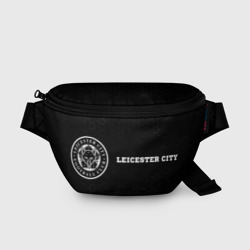 Поясная сумка 3D Leicester City sport на темном фоне по-горизонтали