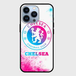 Чехол для iPhone 13 Pro Chelsea neon gradient style