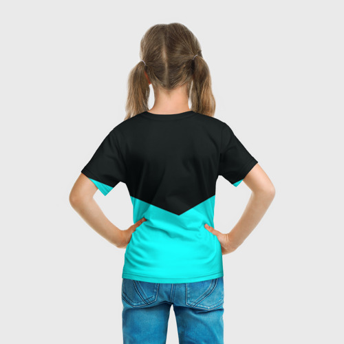 Детская футболка 3D Marshmello dj geometry, цвет 3D печать - фото 6