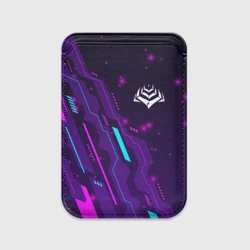 Картхолдер Magsafe магнитный Warframe neon gaming