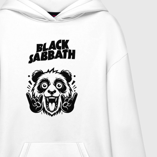 Худи SuperOversize хлопок Black Sabbath - rock panda - фото 3