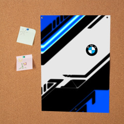 Постер BMW спортивная геометрия - фото 2