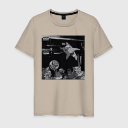 Губка боб Die Lit – Мужская футболка хлопок с принтом купить со скидкой в -20%