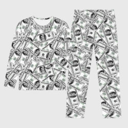Мужской костюм для дома 3D Доллары - денежные знаки