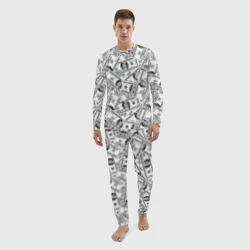 Мужской костюм для дома 3D Доллары - денежные знаки - фото 2