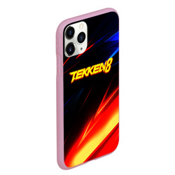 Чехол для iPhone 11 Pro Max матовый Теккен 8 geometry stripes - фото 2