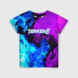 Tekken 8 неоновый огонь – Детская футболка 3D с принтом купить со скидкой в -33%
