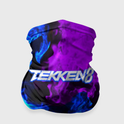 Бандана-труба 3D Tekken 8 неоновый огонь
