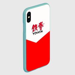 Чехол для iPhone XS Max матовый Tekken текстура файтинг япония - фото 2