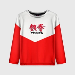 Детский лонгслив 3D Tekken текстура файтинг япония