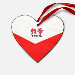 Деревянная игрушка Сердце Tekken текстура файтинг япония