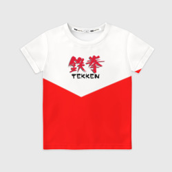 Детская футболка 3D Tekken текстура файтинг япония