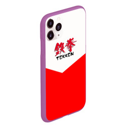 Чехол для iPhone 11 Pro Max матовый Tekken текстура файтинг япония - фото 2