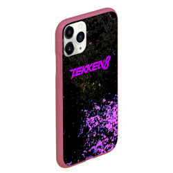 Чехол для iPhone 11 Pro Max матовый Tekken 8 неоновые краски спорт - фото 2