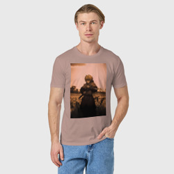 Мужская футболка хлопок Сага о Винланде Торфинн с кинжалами - фото 2