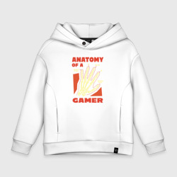 Детское худи Oversize хлопок Анатомия геймера