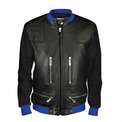 Мужской бомбер 3D Terminator first - leather jacket