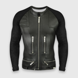 Мужской рашгард 3D Terminator first - leather jacket