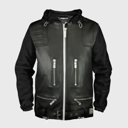 Мужская ветровка 3D Terminator first - leather jacket