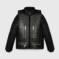 Зимняя куртка для мальчиков 3D Terminator first - leather jacket