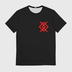 Мужская футболка 3D Славянский символ оберег купала
