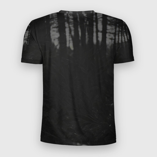 Мужская футболка 3D Slim Пикачу в темном лесу, цвет 3D печать - фото 2
