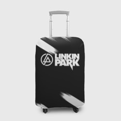 Чехол для чемодана 3D Linkin park рок бенд краски