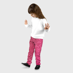 Детские брюки 3D Яркий розовый блеск - фото 2